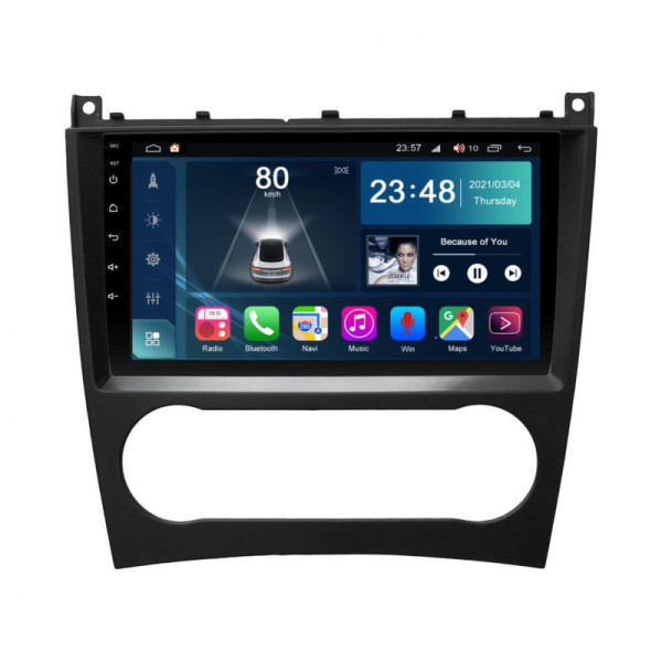 Штатна магнітола Torssen Mercedes C (W203), CLC (CL203), CLK (W209), G (W463) F9332 4G Carplay