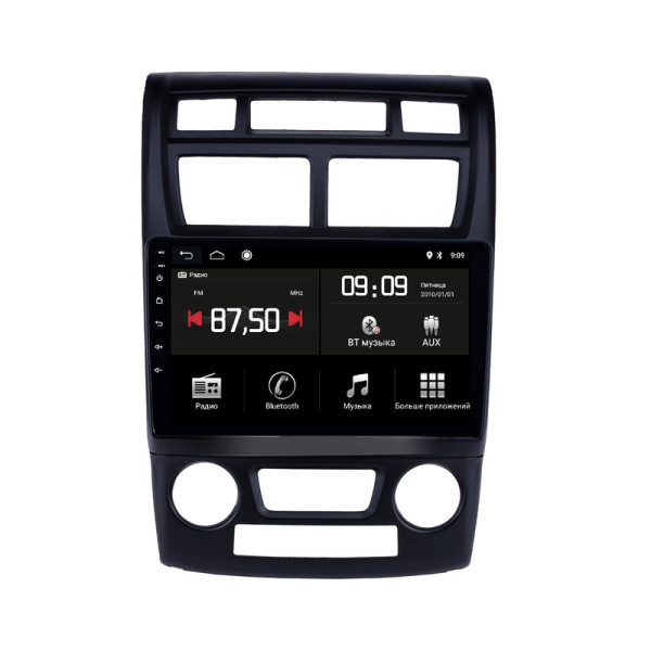 Штатна магнітола Torssen Kia Sportage 2 05-09 climate F9332 4G Carplay DSP