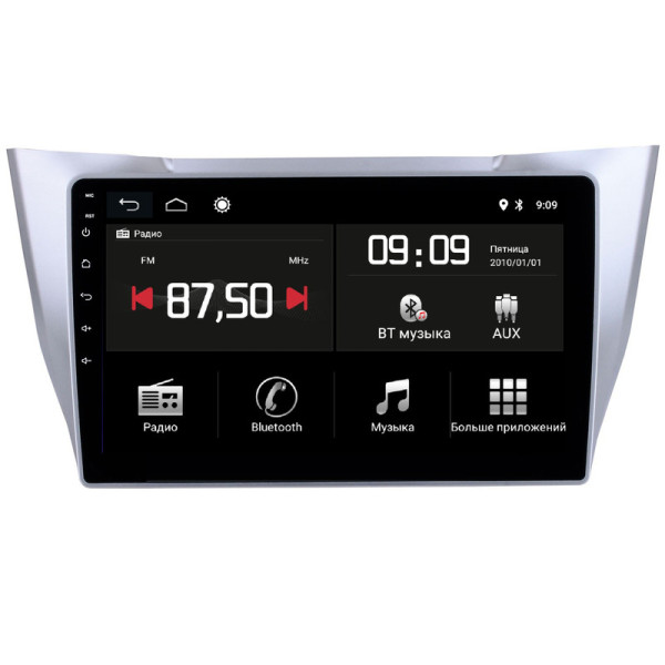 Штатна магнітола Torssen Lexus RX 03-09,Toyota Harrier Grey CAN BUS F10464 4G Carplay DSP