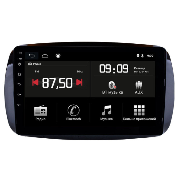 Штатна магнітола Torssen Smart ForTwo 11-17 F9332 4G Carplay DSP