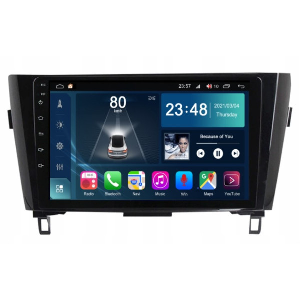 Штатна магнітола Torssen Nissan Xtrail/Qashqai 2013+ AC/Climate F10116