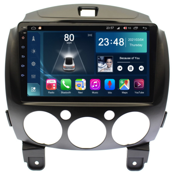 Штатна магнітола Torssen Mazda 2 07-14 F9232 4G Carplay DSP