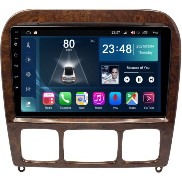 Штатна магнітола Torssen Mercedes W220 02-05 F9232 4G Carplay DSP