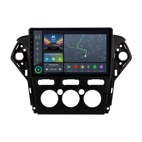Штатна магнітола Torssen Ford Mondeo 11+13 black F9232 4G Carplay DSP