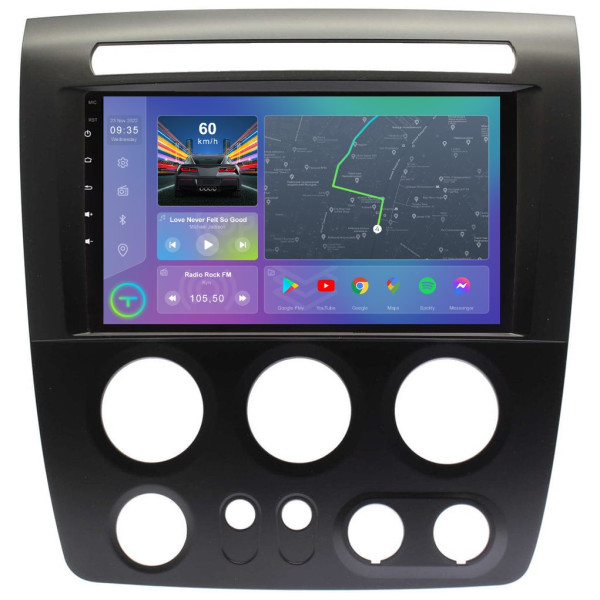 Штатна магнітола Torssen Hummer H3 F96128 4G Carplay DSP