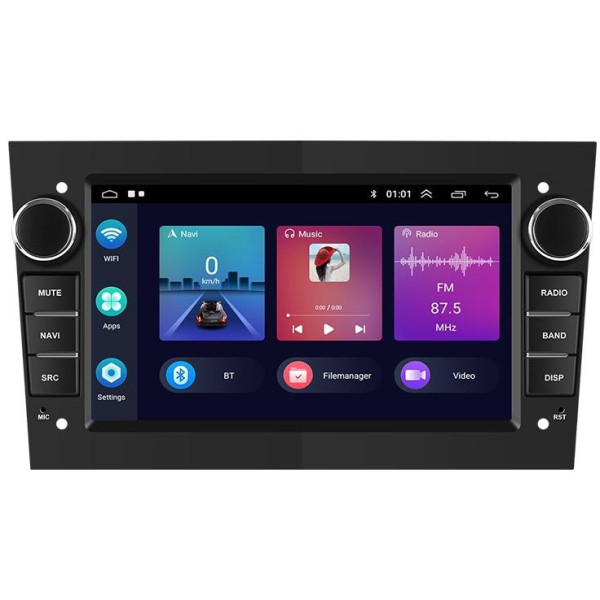 Штатна магнітола Torssen Opel Vectra/Astra/Zafira/Vivaro/Antara F7232 Carplay black Штатна магнітола Torssen Opel Vectra/Astra/Zafira/Vivaro/Antara F7232 Carplay black
