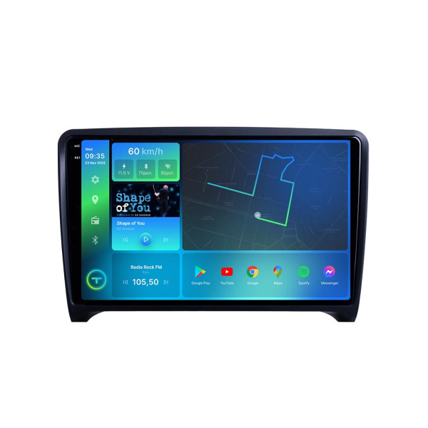 Штатна магнітола Torssen 2K Audi TT 06-14 F9332 4G Carplay DSP