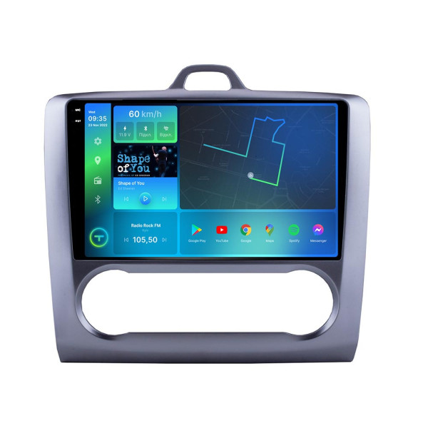 Штатна магнітола Torssen 2K Ford Focus 05-11 F96128 4G Carplay DSP