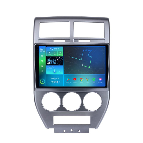 Штатна магнітола Torssen 2K Jeep Compass 07-10 F106128 4G Carplay DSP