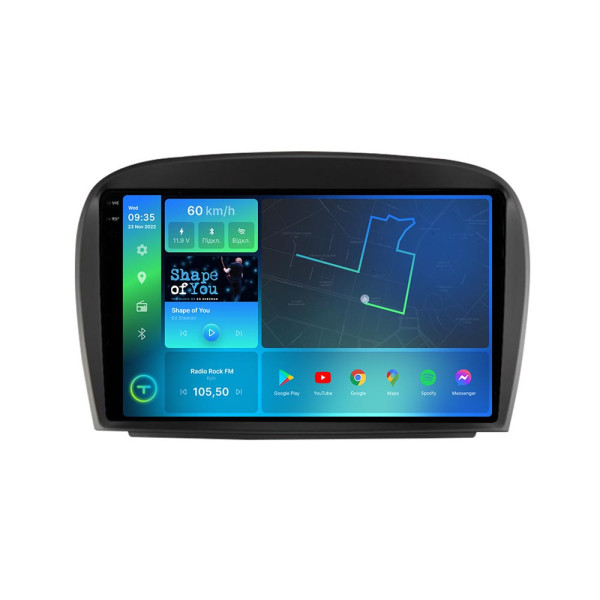 Штатна магнітола Torssen 2K Mercedes SL W230 04-11 F96128 4G Carplay DSP