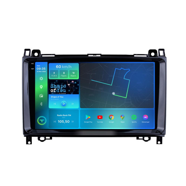 Штатна магнітола Torssen 2K Mercedes Sprinter 2018+ F10464 4G Carplay DSP