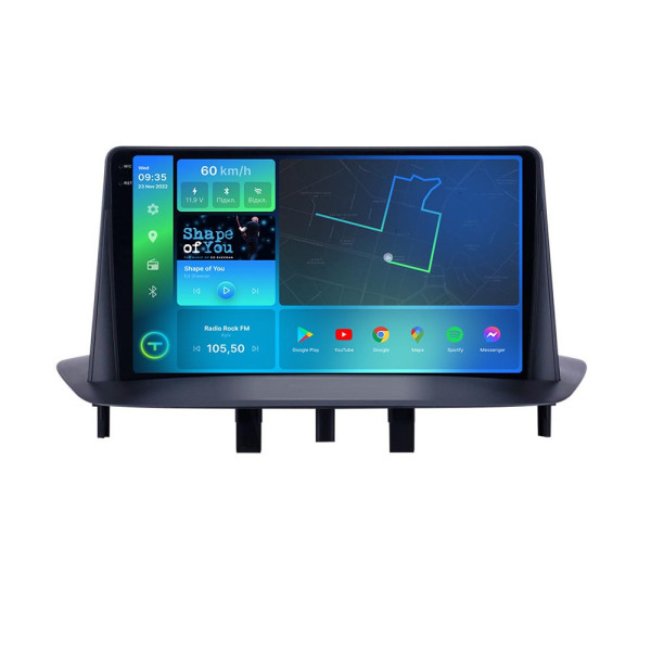 Штатна магнітола Torssen 2K Renault Megane 09-13 F96128 4G Carplay DSP