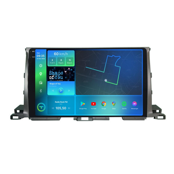 Штатна магнітола Torssen 2K Toyota Highlander XU 50 2016- F10332 4G Carplay DSP