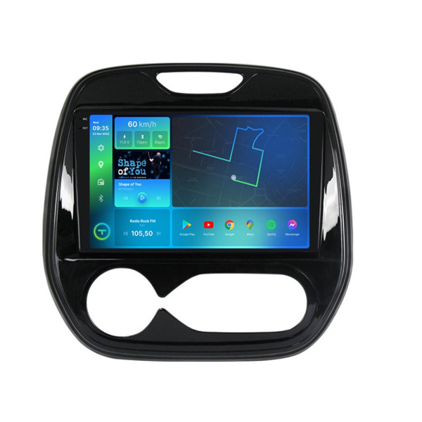 Штатна магнітола Torssen 2K Renault Captur 2013+,Trafic 2014+ F9232 4G Carplay DSP