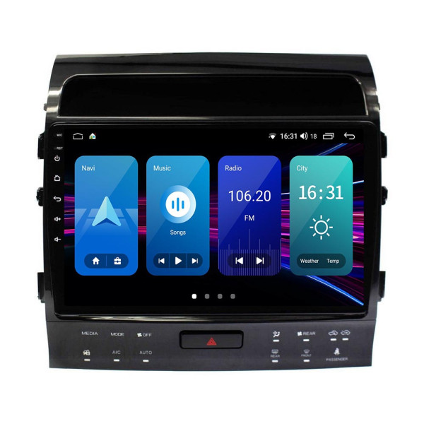 Штатна магнітола Torssen Toyota LC200 2007-2015 climate NF10 Carplay