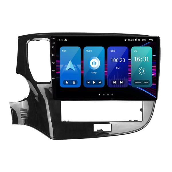 Штатная магнитола Torssen Mitsubishi Outlander Rockford 20+ NF10 Carplay