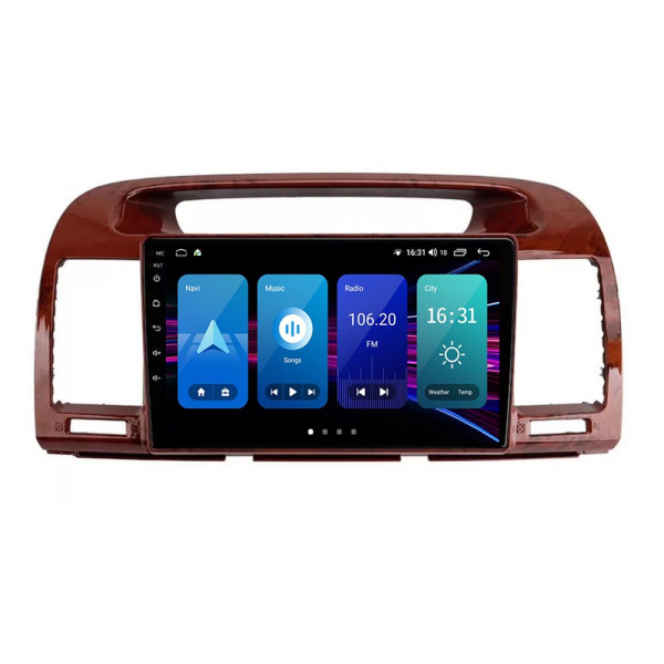 Штатная магнитола Torssen Toyota Camry 30 01-06 дерево NF9 Carplay