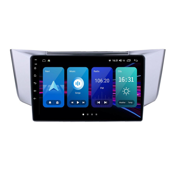 Штатная магнитола Torssen Lexus RX 03-09, Toyota Harrier Silver NF9 Carplay