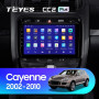 Teyes CC2 PLUS Porsche Cayenne 1 9PA 2002-2010 9" Штатная магнитола