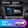 Teyes CC3 2K Volkswagen Golf 6 2008-2016 9" Штатная магнитола