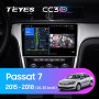 Teyes CC3 2K Volkswagen Passat 7 B7 NMS 2015-2018 (B) 9" Штатна магнітола