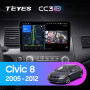 Teyes CC3 2K Honda Civic 8 FK FN FD 2005-2012 Штатная магнитола