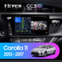 Teyes CC3 2K Toyota Corolla 11 Middle East 2013-2017 10" Штатная магнитола
