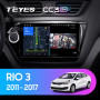 Teyes CC3 2K Kia RIO 3 2011-2017 9" Штатная магнитола