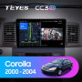 Teyes CC3 2K Toyota Corolla E130 E120 2000-2004 9" Штатная магнитола