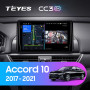 Teyes CC3 2K Honda Accord 10 CV X 2017-2021 9" Штатная магнитола
