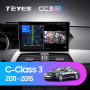 Teyes CC3 2K Mercedes-Benz C-Class 3 W204 C204 S204 2011-2015 9" Штатная магнитола