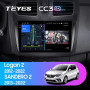 Teyes CC3 2K Renault Logan 2 2012-2022 (CAN BUS) 9" Штатная магнитола