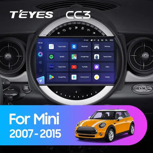Teyes CC3 BMW Mini 2007-2016 9" Штатная магнитола