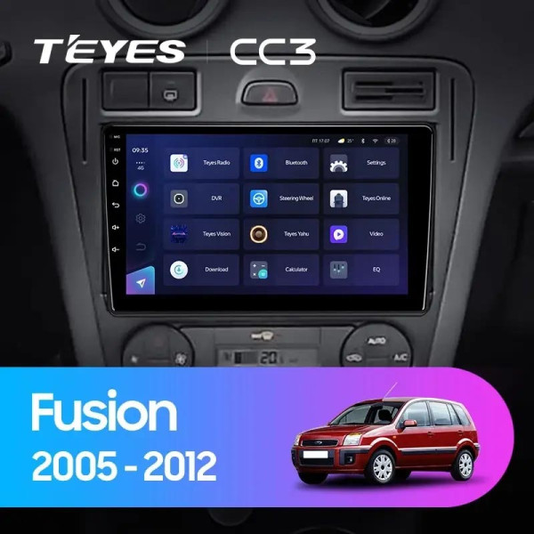 Teyes CC3 Ford Fusion 1 2005-2012 9" Штатна магнітола