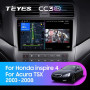 Teyes CC3 2K Honda inspire 4, Acura TSX 2003-2008 9" Штатная магнитола