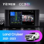 Teyes CC3 2K Toyota Land Cruiser J300 300 2021-2023 9" Штатна магнітола
