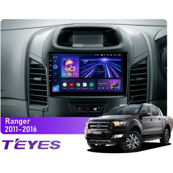 Teyes CC3L Ford Ranger (F2) 2011-2016 9" Штатна магнітола