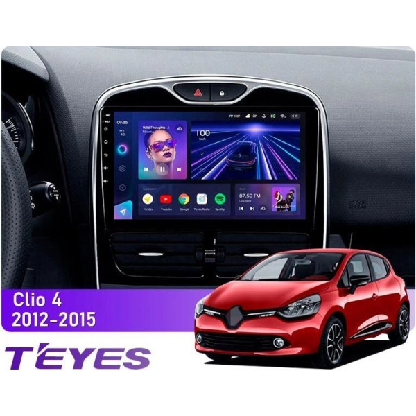 Teyes CC3L Renault Clio 4 BH98 KH98 2012-2015 10" Штатна магнітола Teyes CC3L Renault Clio 4 BH98 KH98 2012-2015 10" Штатна магнітола