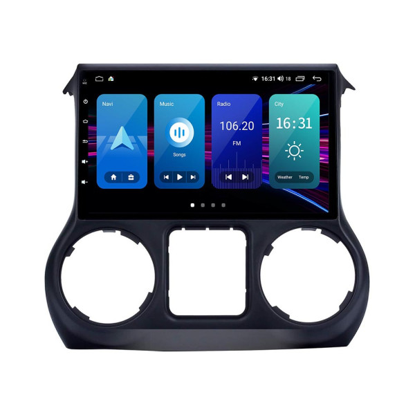 Штатная магнитола Torssen Jeep Wrangler 15-17 NF10 Carplay