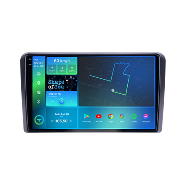 Штатна магнітола 2K Torssen Kia Cerato 2005 universal F9464 4G Carplay DSP