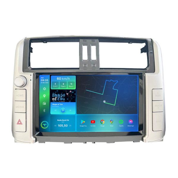 Штатна магнітола Torssen 2K Toyota Prado 150 09-13 F9232 4G Carplay DSP із крутилкою