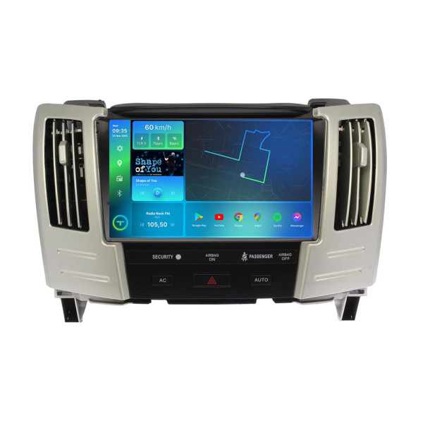 Штатна магнітола Torssen 2K Lexus RX 03-09 base F9464 4G Carplay DSP з кнопками