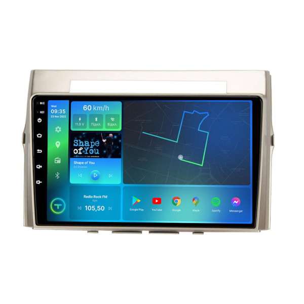 Штатная магнитола Torssen Toyota Corolla Verso 2004-2009 F9464 4G Carplay DSP