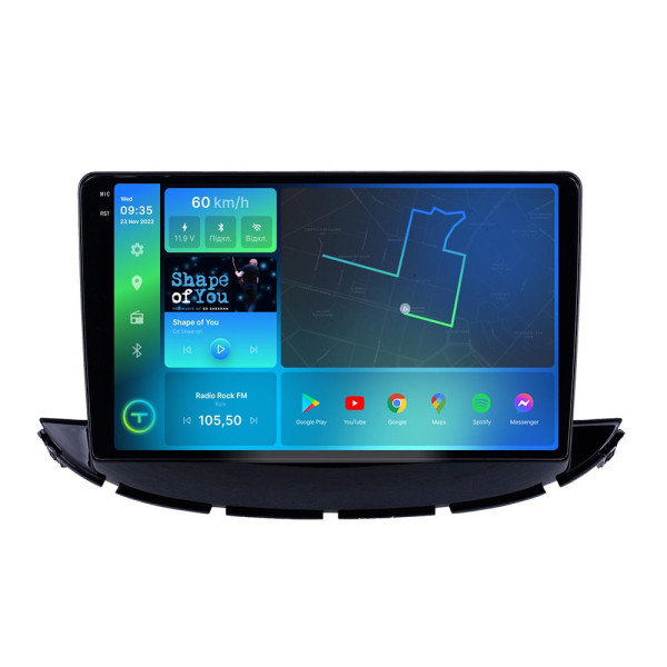 Штатна магнітола Torssen 2K Chevrolet Tracker/Trax 16+ F9432 4G Carplay DSP