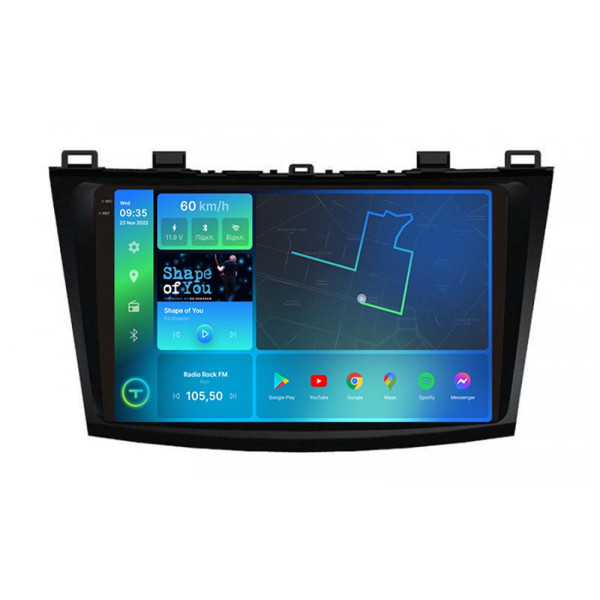 Штатна магнітола Torssen 2K Mazda 3 03-09 F9432 4G Carplay DSP