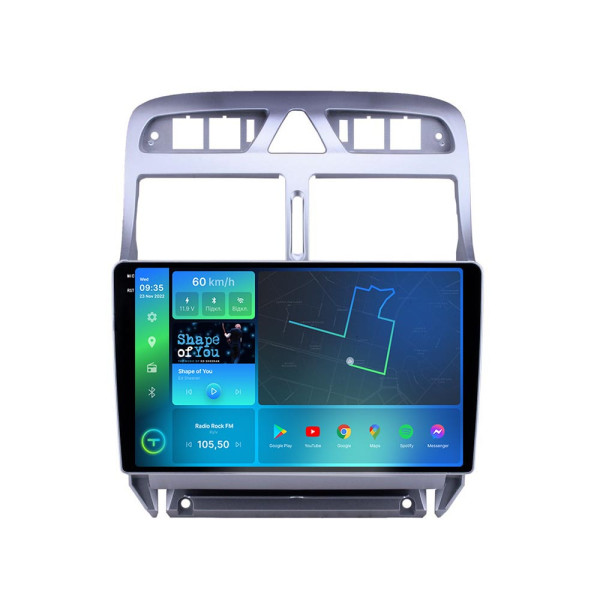 Штатна магнітола Torssen 2K Peugeot 307 02-13 F9432 4G Carplay DSP