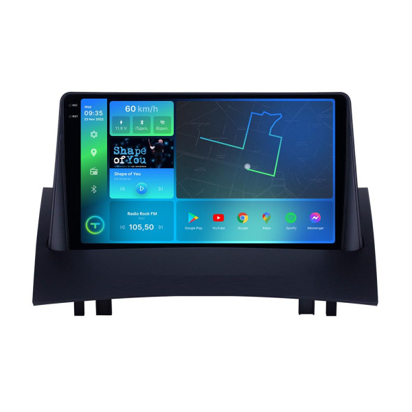 Штатна магнітола Torssen 2K Renault Megane 2 F9432 4G Carplay DSP