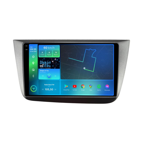 Штатна магнітола Torssen 2K Seat Altea 04-15/Toledo 04-09 F9432 4G Carplay DSP