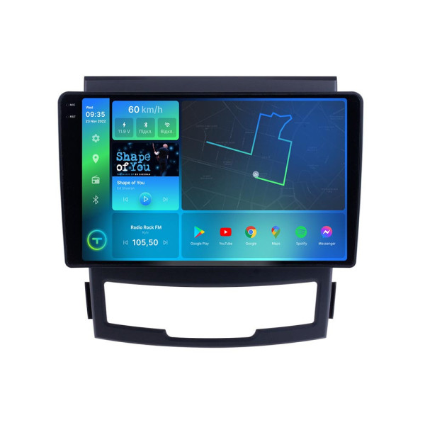 Штатна магнітола Torssen 2K SsangYong Korando 11-13 F9432 4G Carplay DSP Штатна магнітола Torssen 2K SsangYong Korando 11-13 F9432 4G Carplay DSP