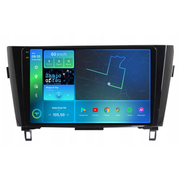 Штатна магнітола Torssen 2K Nissan Xtrail/Qashqai 2013+ AC/Climate  F10432 4G Carplay DSP